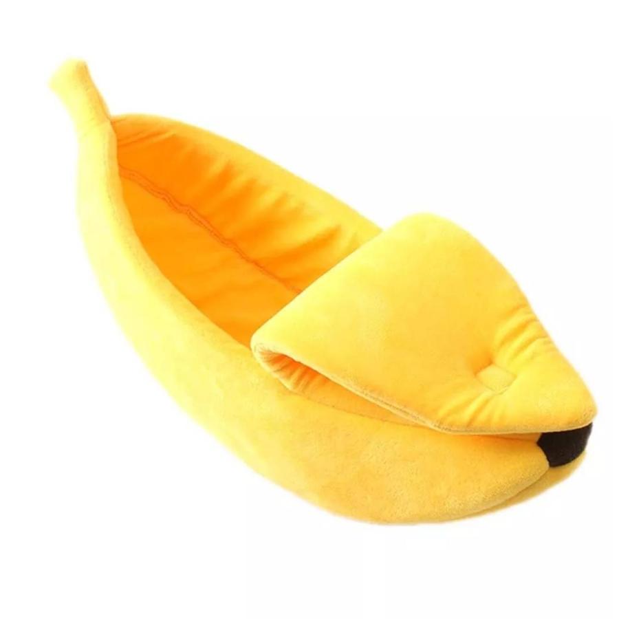 バナナベッド M 犬のベッド 猫のベッド ベッド 潜れるベッド フルーツベッド ふわふわ わんこベッド にゃんこベッド 面白い バナナ おすすめ Petshop Merrily 通販 Yahoo ショッピング