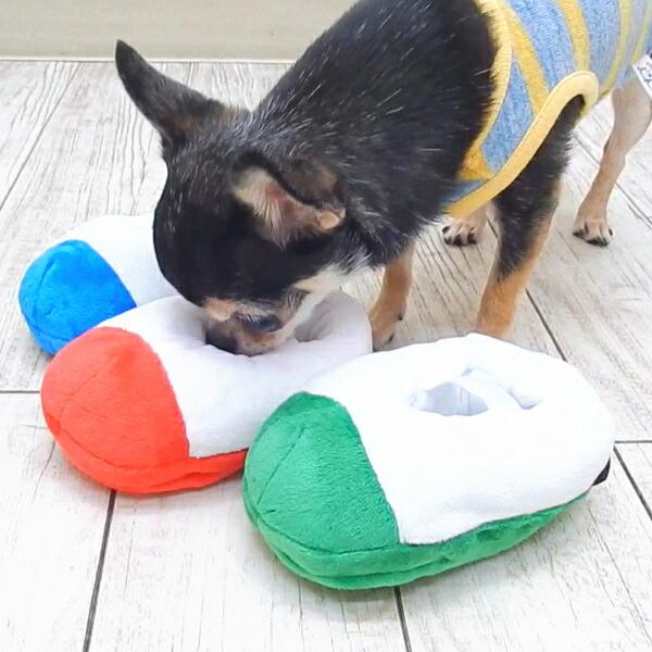 犬 知育 おもちゃ うわばき トイ 玩具 ノーズワーク ぬいぐるみ ペット
