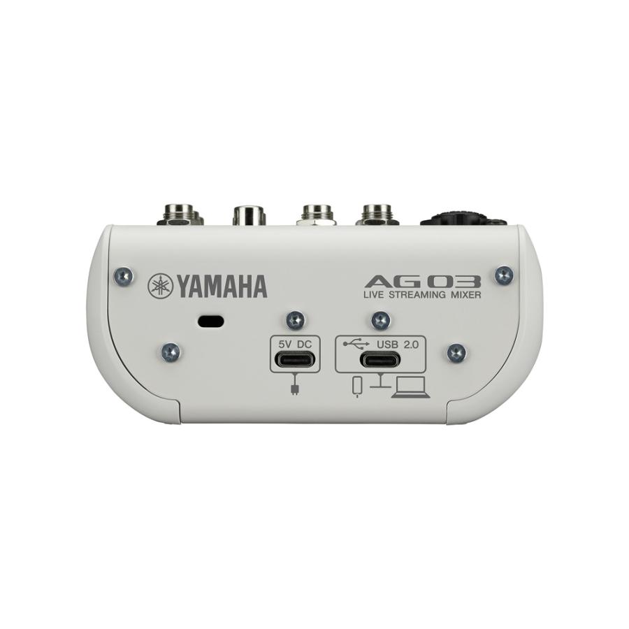 YAMAHA（ヤマハ） AG03MK2 ホワイト 配信用ミキサー : 楽器のことなら