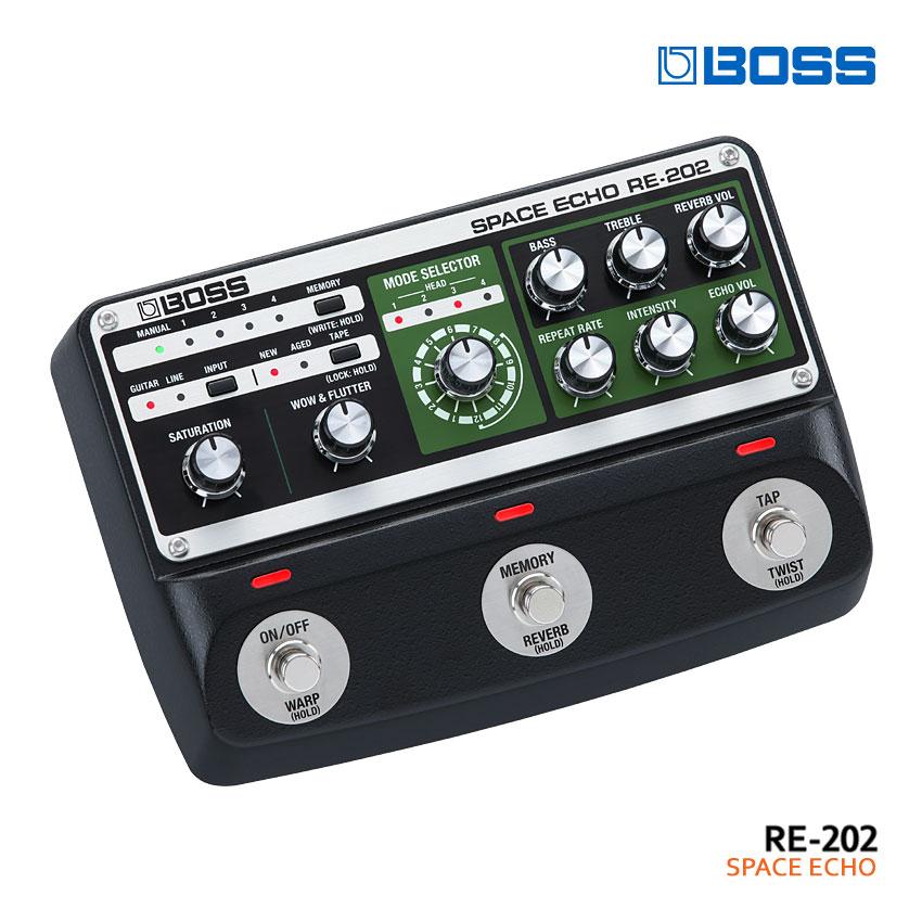 BOSS スペースエコー RE-202 ボス エフェクター | BOSS（楽器、器材）