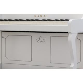 KAWAI カワイ ミニピアノ アップライトピアノ ホワイト 木製 すてきな