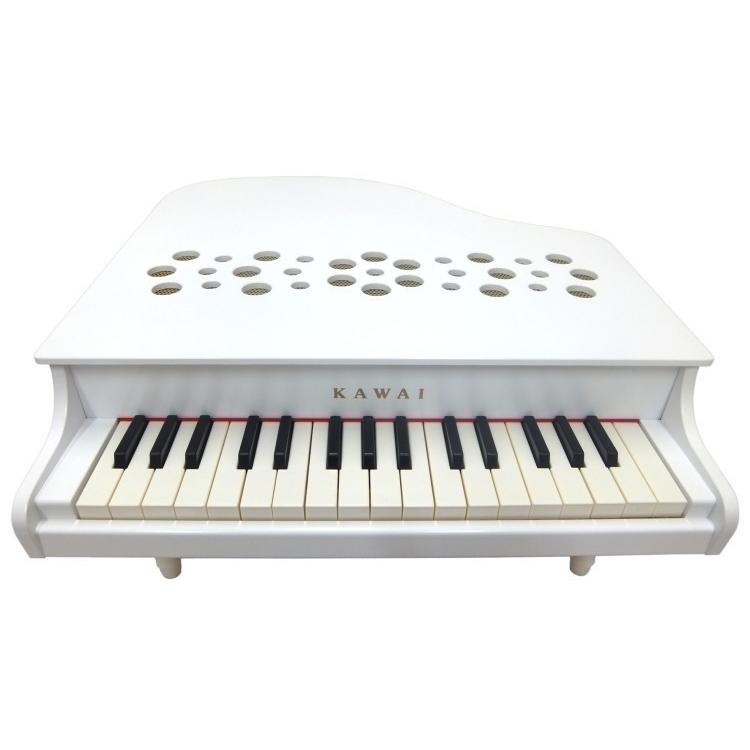 カワイ ミニピアノ P-32 ホワイト 1162 ミニピアノカバー付き 小花＆音符柄 KAWAI :1162-COVER-FP:楽器のことならメリーネット  - 通販 - Yahoo!ショッピング
