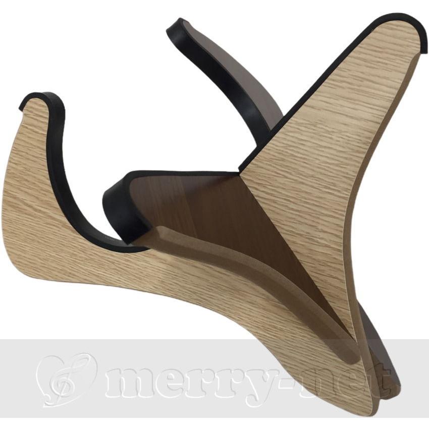 木製 三線スタンド US-02 NAT×BRO「ウクレレ、三線、タブレット、ノートパソコンetcに使える卓上スタンド」 | KIKUTANI | 03