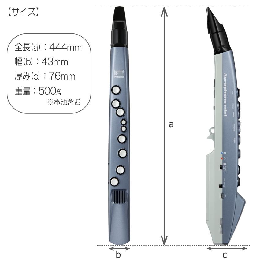 Roland Aerophone mini /AE-01 エアロフォンミニ/ デジタル管楽器 （スタンド/マウスピース付き） ローランド　エアロフォン 爆買 | ローランド | 02