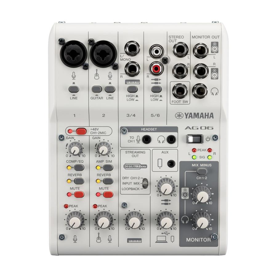 Iphone Ipad 対応 Yamaha Ag06 ウェブ配信ミキサーセット コンデンサーマイク付き Ag06 Ioset At2 楽器のことならメリーネット 通販 Yahoo ショッピング