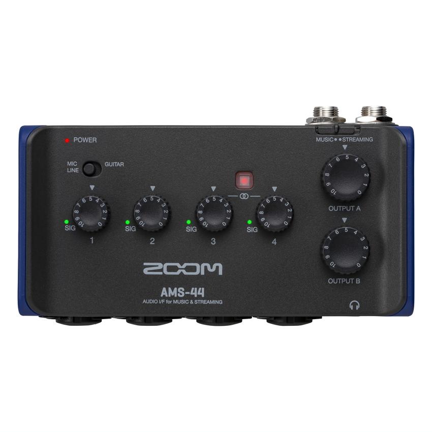 【新品】ZOOM AMS-44 USB オーディオインターフェース Amazon.co.jp: ZOOM ズーム AMS-44 オーディオインターフェース 4イン4