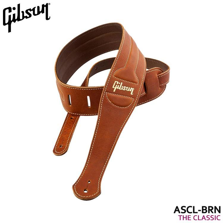 Gibson ギターストラップ ASCL-BRN The Classic ギブソン | Gibson