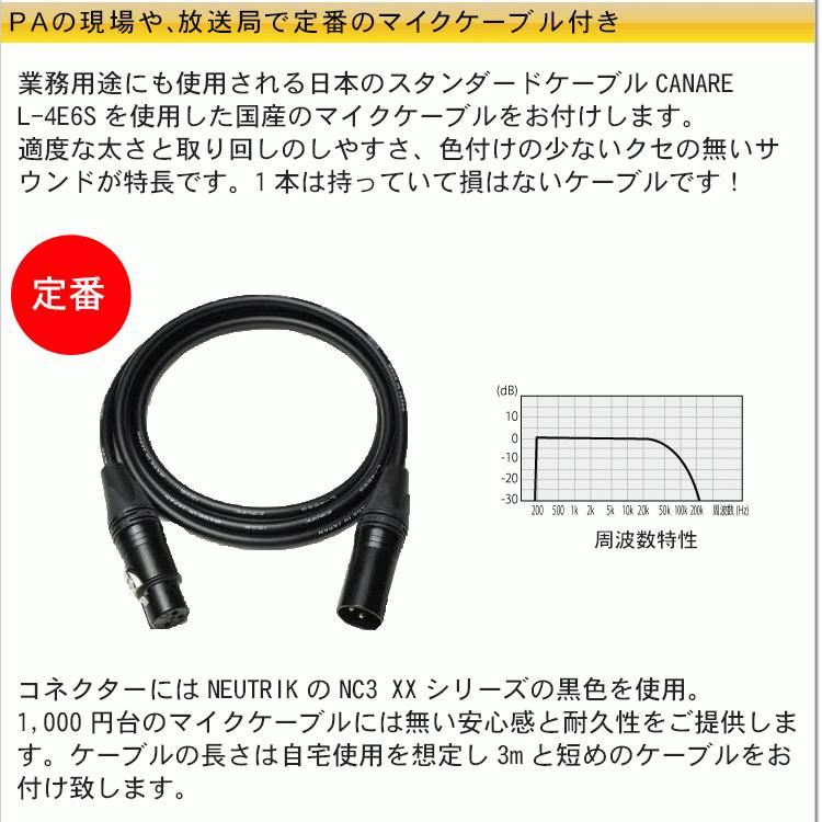 オーディオテクニカ AT2035 コンデンサーマイク (ヘッドフォン/マイクケーブル/マイクスタンドセット)の画像