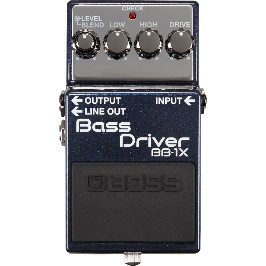 BOSS Bass D BB-1X ベースエフェクター ➕ACアダプタ BOSS（ボス） ベースドライバー BB-1X 純正ACアダプター付き