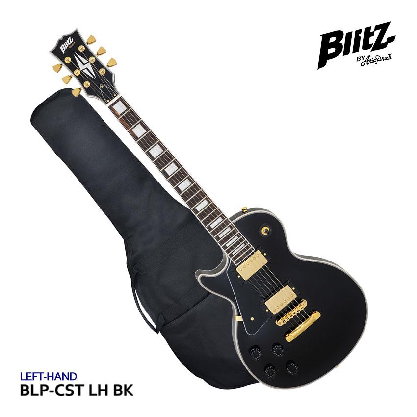 ブリッツ エレキギター　レフティー 楽天市場】エレキギター初心者 Blitz BLP-CST-LH/BK 左利き専用