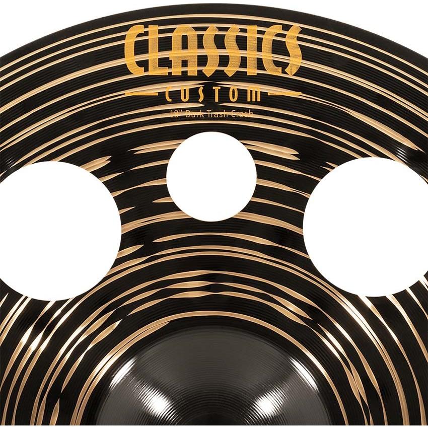 MEINL マイネル クラッシュシンバル CC18DATRC Classics Custom Dark Series シンバル 18インチ ドラムシンバルの画像