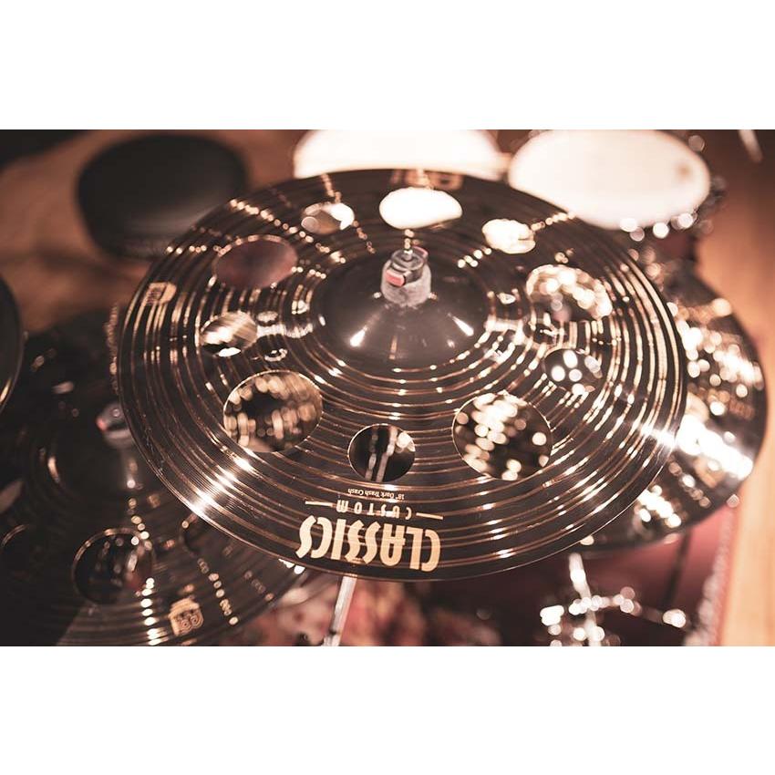 MEINL マイネル クラッシュシンバル CC18DATRC Classics Custom Dark Series シンバル 18インチ ドラムシンバルの画像