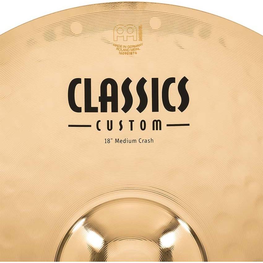 MEINL マイネル CC18MC-B Classics Custom Series クラッシュシンバル 18インチ｜merry-net｜06