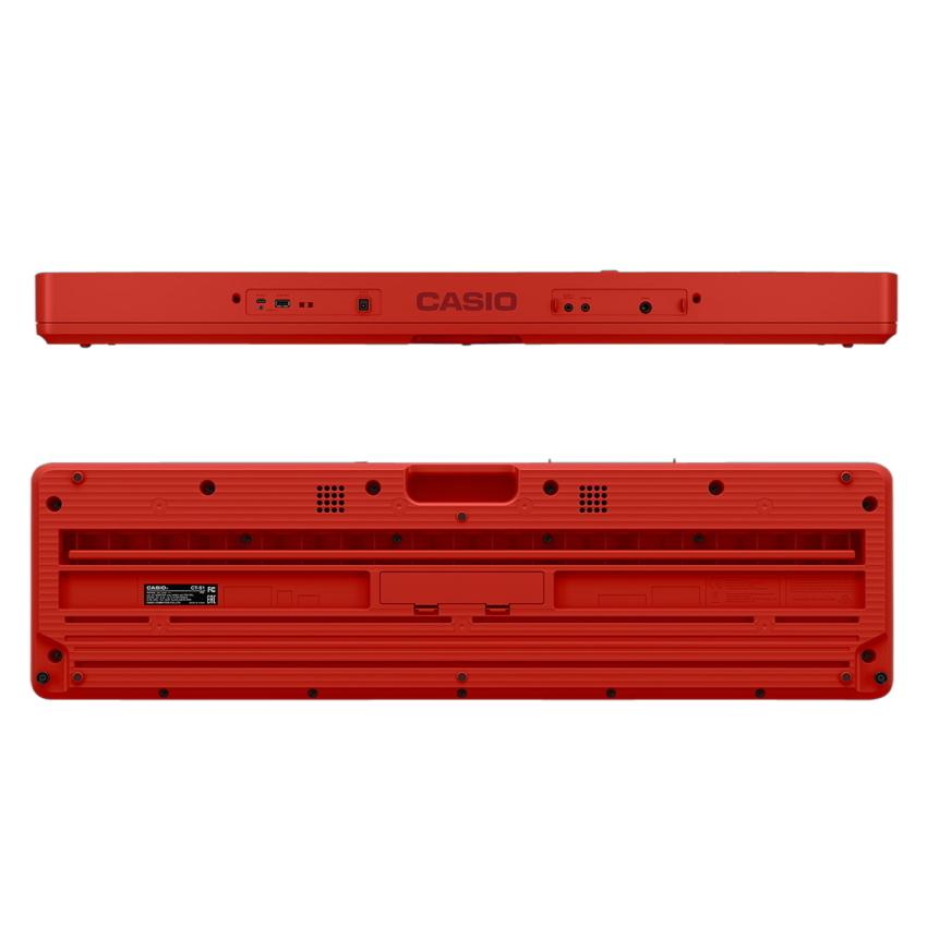 カシオ61鍵盤キーボード CT-S1 赤 ヘッドフォン付き「時間帯を気にせず演奏したい方にお勧め」｜merry-net｜02