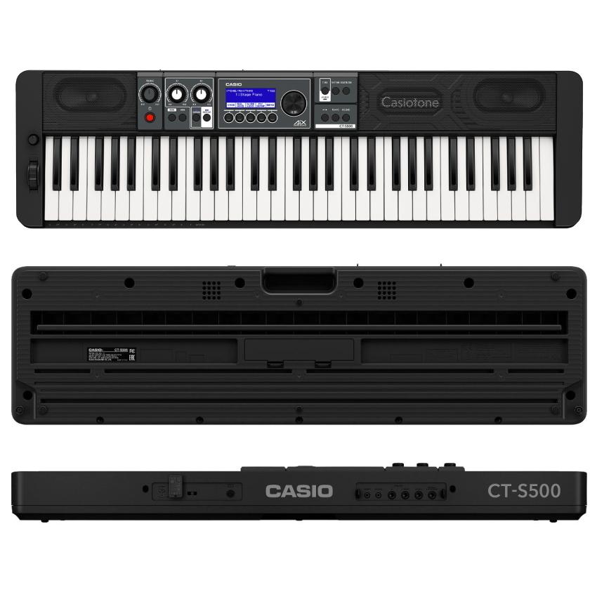 CASIO CT-S500 61鍵キーボード カシオ CASIO CT-S500 Casiotone 61鍵盤 電子キーボード(カシオ