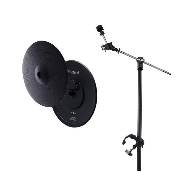 ポイント5倍 ローランド Roland CY-16R-T-MDY Vドラム用シンバル