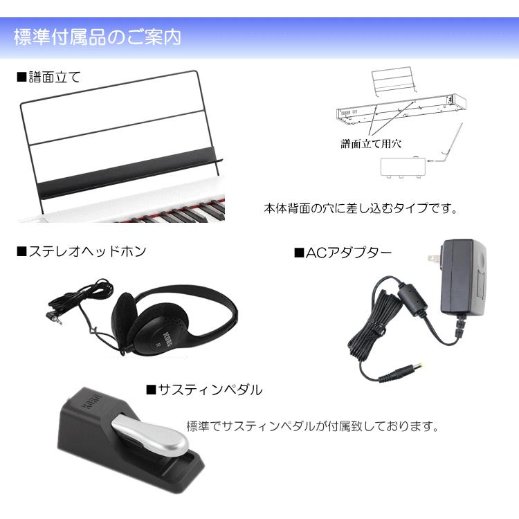 KORG（コルグ） 電子ピアノ D1 純正スタンド付き(STSV1) : 楽器のこと