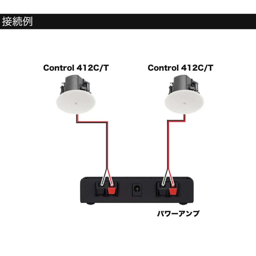 JBL（ジェイビーエル） 天井埋込みスピーカーセット 白色 2個セット