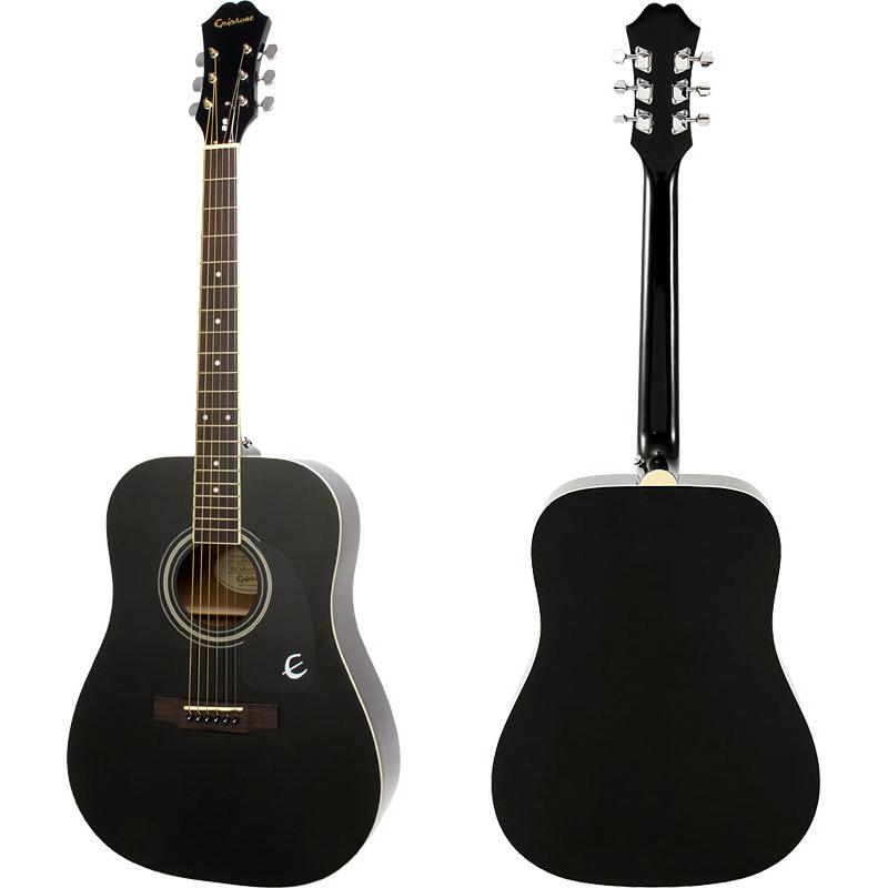 Epiphone アコースティックギター DR-100 EB ブラック Epiphone DR-100 Acoustic Dreadnought (Ebony) | Polska