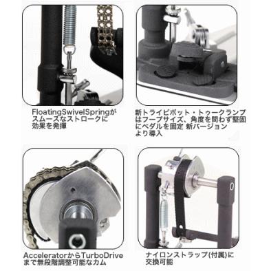 DW ツインペダル DW9002 滑らかで軽い踏み心地!ドラムペダル DW DW ツインペダル DW9002 滑らかで軽い踏み心地!ドラムペダル DW