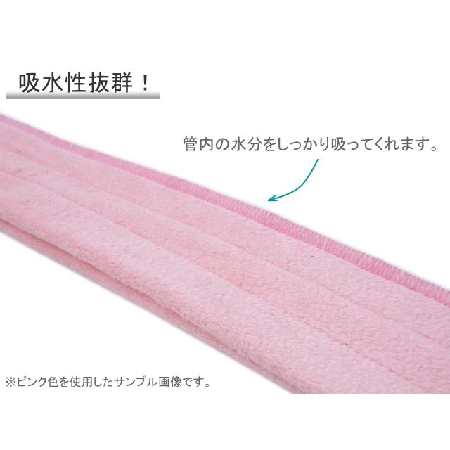 カワベ フルート用 クリーニングスワブ シルバー E-24 吸水性抜群
