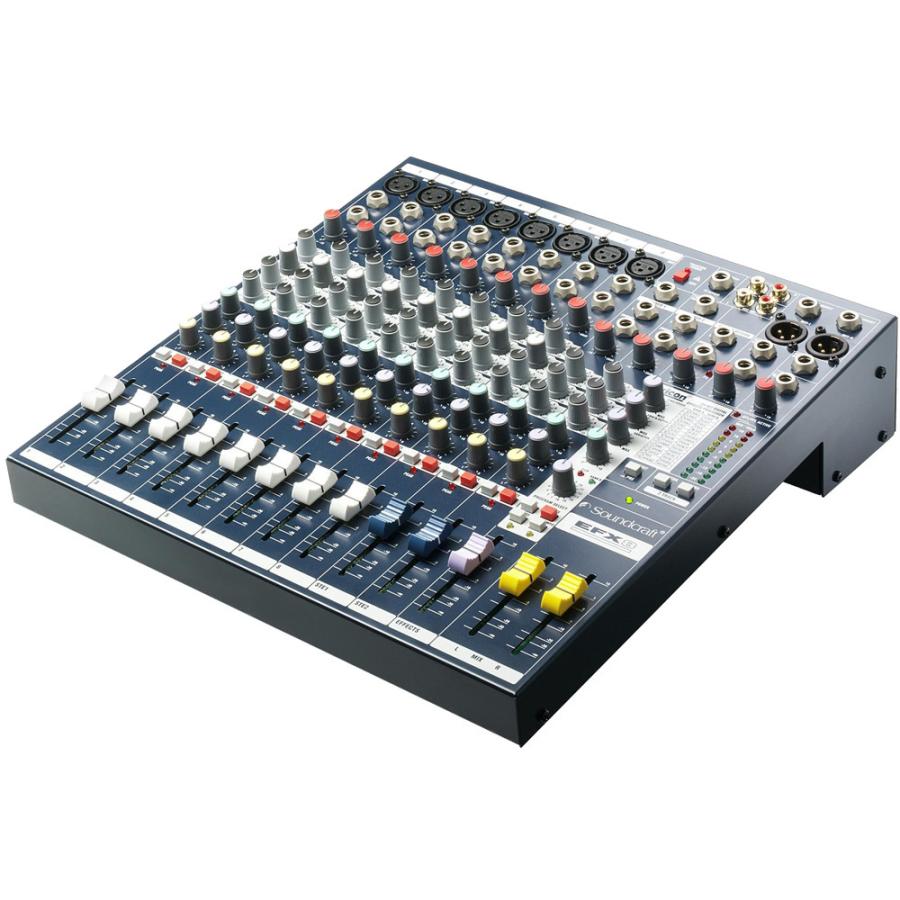 ⭐︎美品　Soundcraft EFX8 アナログミキサー・ケース付属 Soundcraft アナログミキサー EFX8(エフェクト内蔵) ソフト