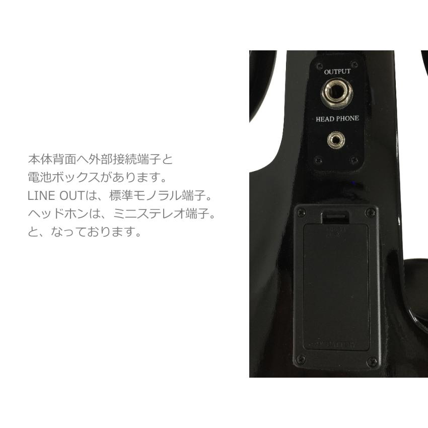 エレキバイオリン EV-202 BKブラック カルロジョルダーノ「弱音器付き