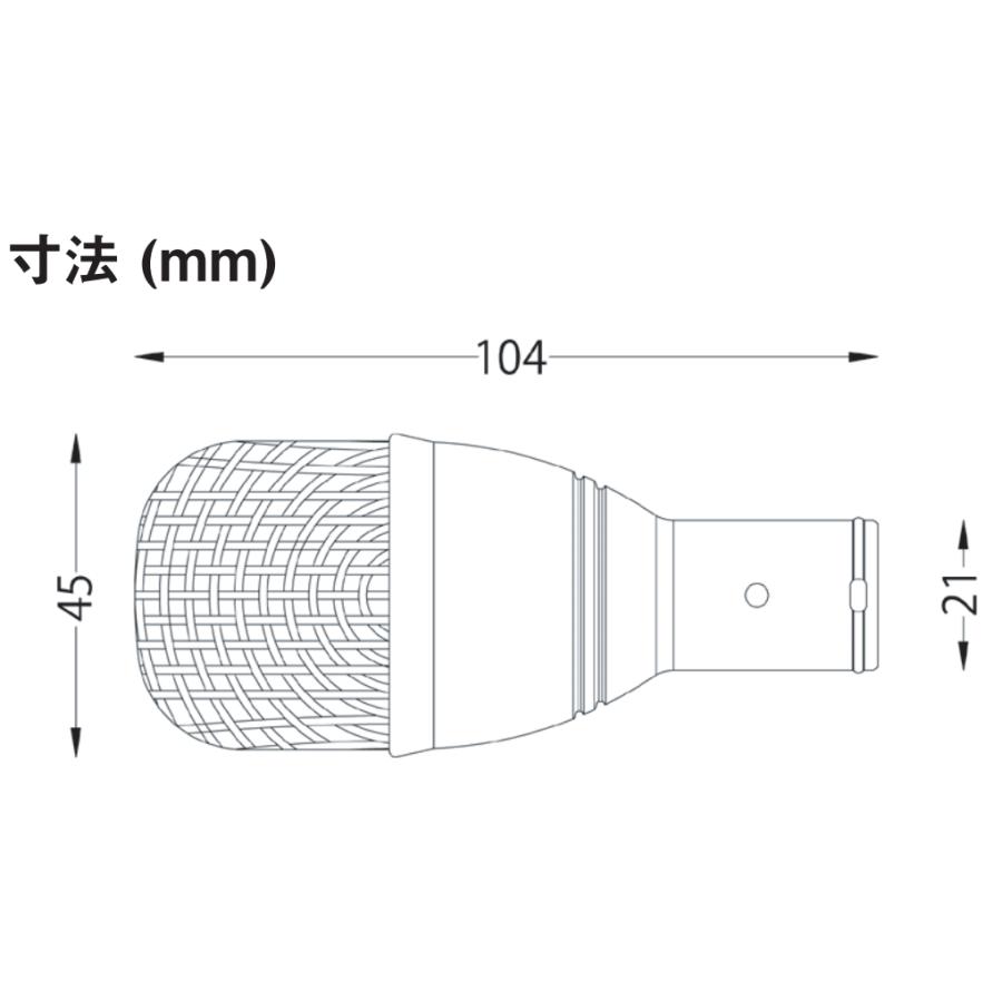 AUDIX 低音楽器用マイク f6 (長めの10mマイクケーブルセット)｜merry-net｜05