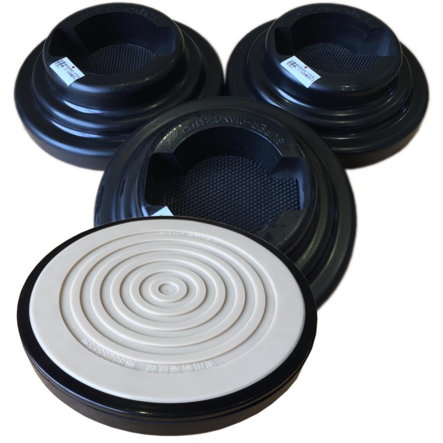 グランドピアノ用　床補強ボード＋ダブルキャスター(KAWAI)用インシュレータ　フラットプレート FP | 吉澤 | 04