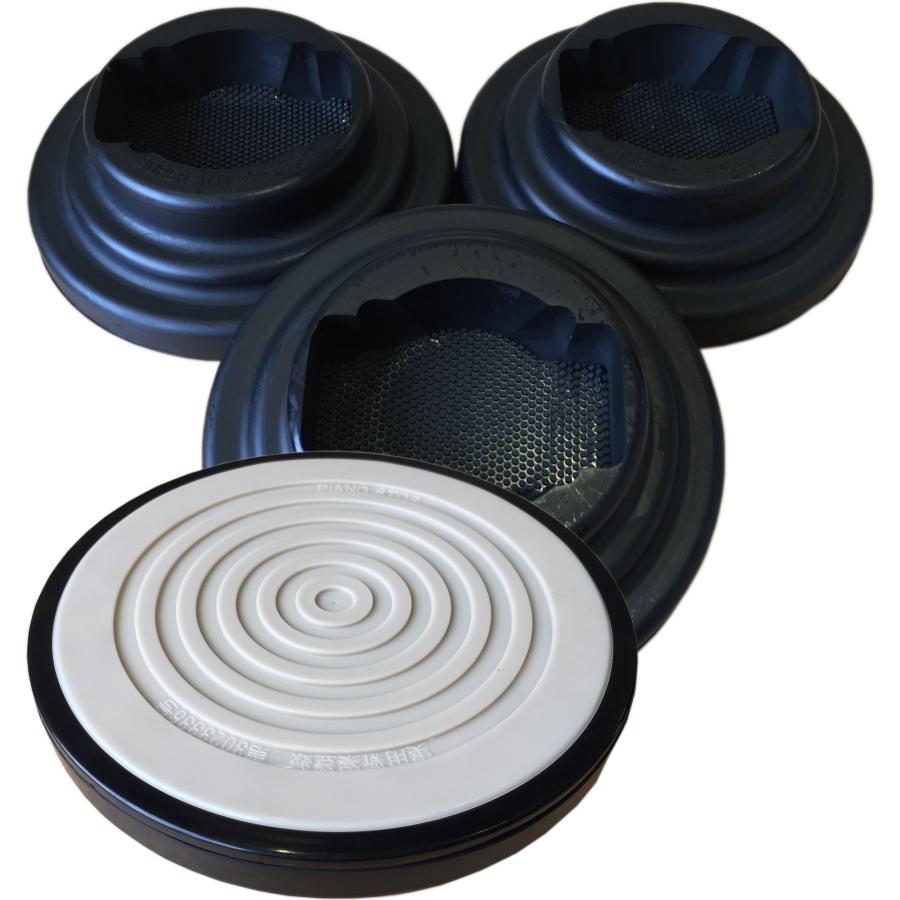 グランドピアノ用　床補強ボード＋ダブルキャスター(YAMAHA)用インシュレータ フラットプレート FP | 吉澤 | 04