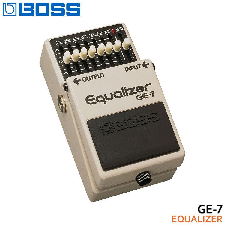 BOSS イコライザー GE-7 ボス エフェクター : ge-7 : 楽器のことなら