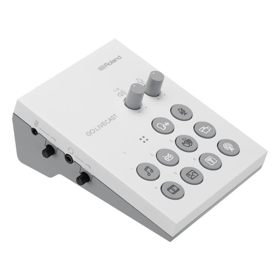 Roland スマートフォン用オーディオインターフェイス GO：LIVECAST (専用アプリコントローラー) | ローランド