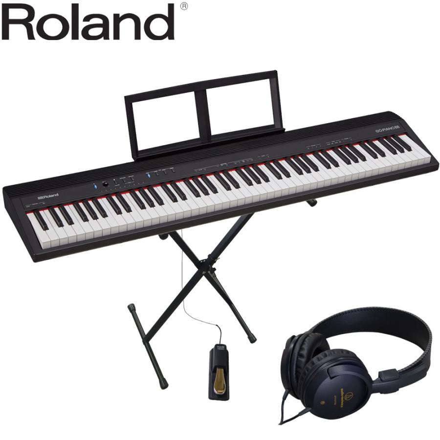 電子キーボード ROLAND GO-88 GO:PIANO88スタンド/椅子付き-
