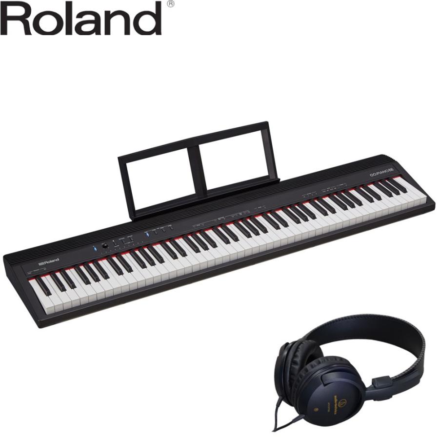 ローランド 88鍵盤 電子キーボード GO PIANO 88 (ステレオヘッドフォン付)