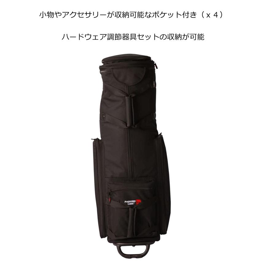 GATOR CASES GP-DRUMCART ドラムハードウェア用カートケース : 楽器の