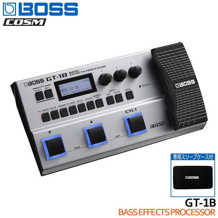 専用スリーブケース付 BOSS ベースマルチエフェクター GT-1B ボス