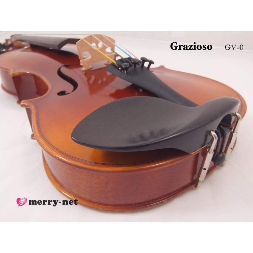 Grazioso GV-0 1/4 バイオリン 7点セット「初心者でレッスンに通
