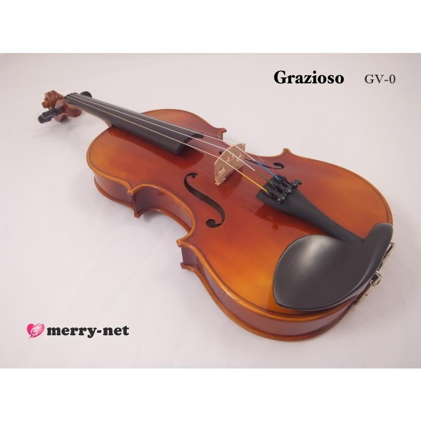 Grazioso GV-0 1/4 バイオリン 9点セット「チューナーまで付いた充実セット」｜merry-net｜03
