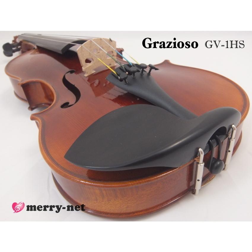 Grazioso GV-1HS 1/10 バイオリン 7点セット「BERNARDEL松脂やTHOMASTIK弦などのセット」｜merry-net｜05