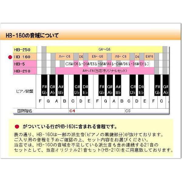 スズキ トーンチャイム 16音セット HB-160  鈴木楽器｜merry-net｜02