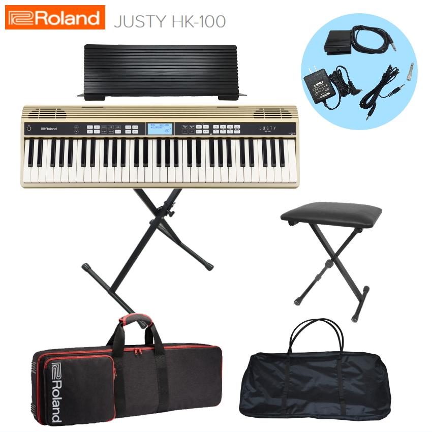 ローランド キーボード JUSTY HK-100 Roland X型スタンド ローランド キーボード JUSTY HK-100 Roland X型スタンド