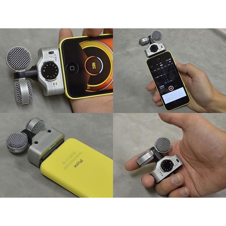 ZOOM ズーム iQ7 iPhone / iPad用外付けマイク Amazon | ZOOM ズーム iQ7 iPhone用マイクロフォン スマホ用外