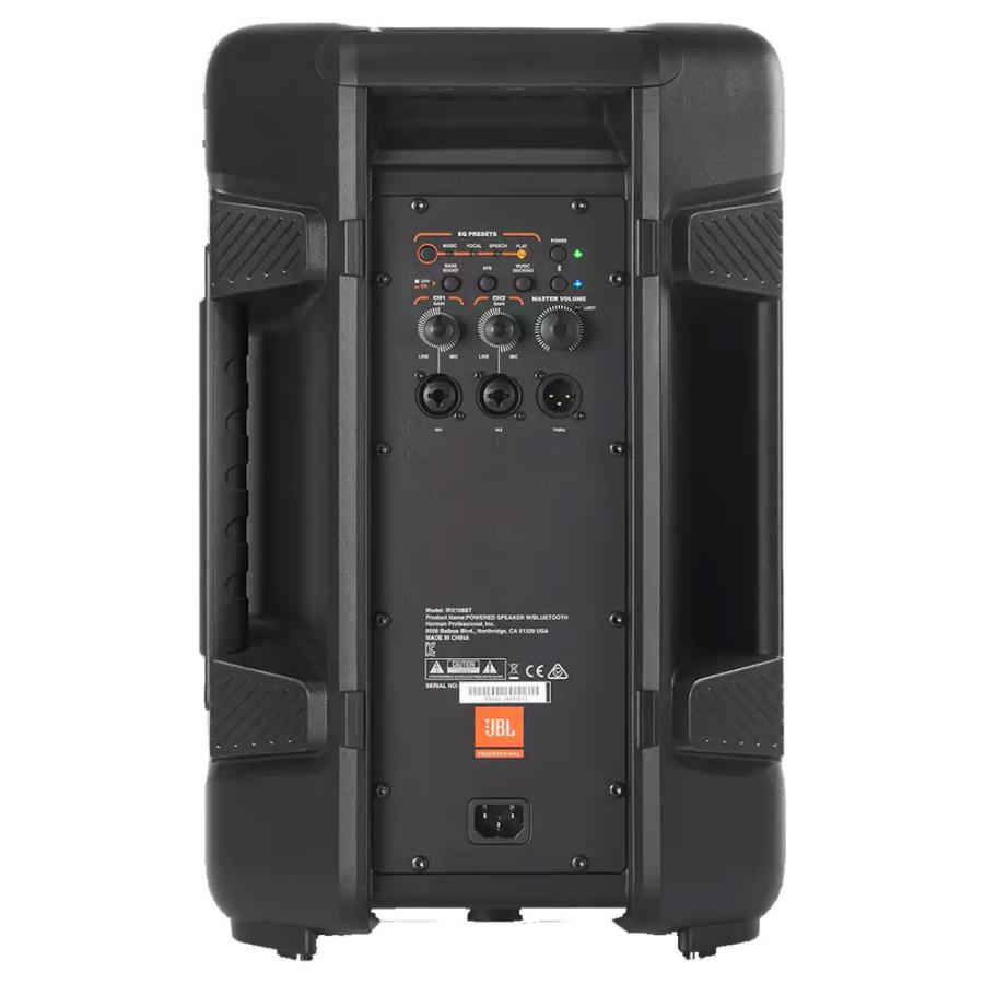 JBL パワードスピーカー IRX108BT-Y3 2本 + Soundcraft 8マイク入力対応 アナログミキサー EFX8 簡易PAセット | JBL | 02