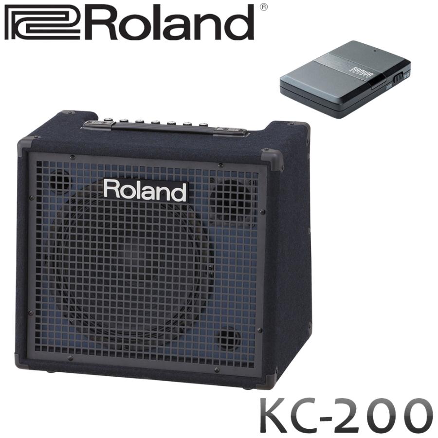 Roland キーボードアンプ KC-200 + Bluetooth受信機セット : kc-200-bt 