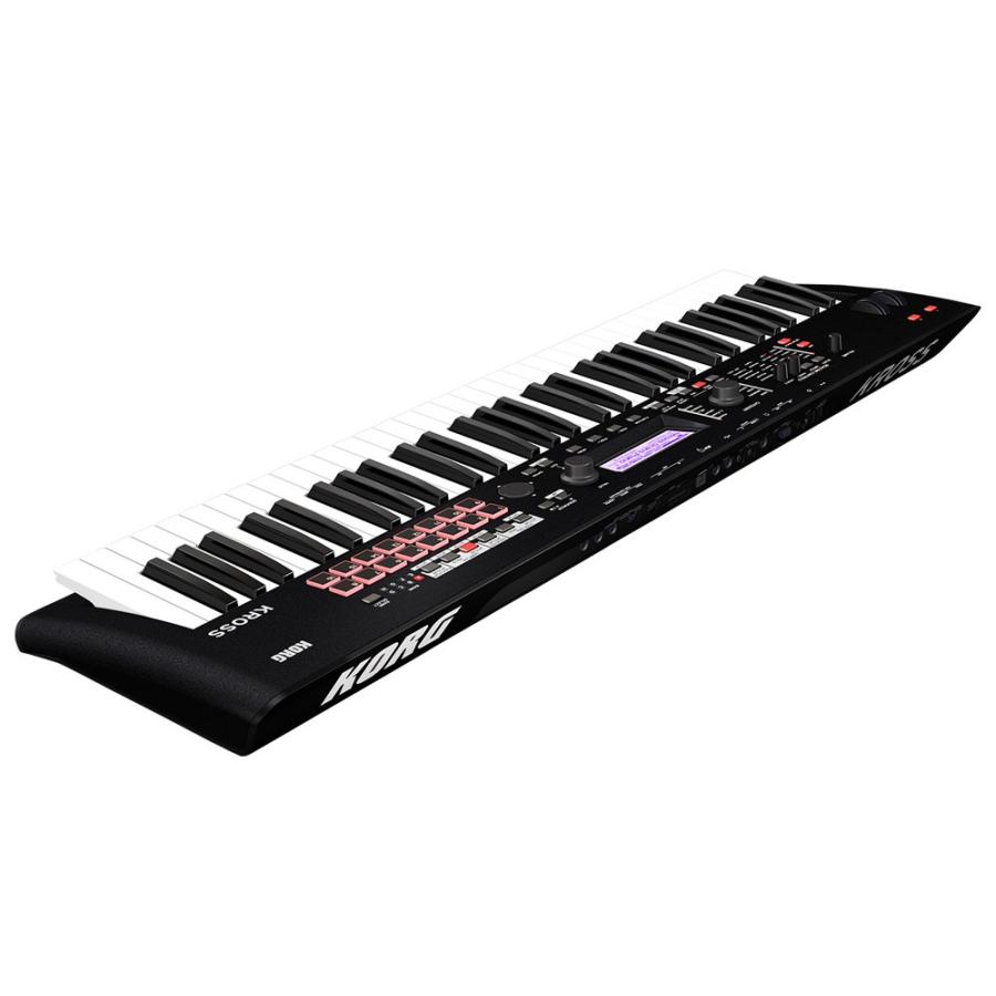 KORG KROSS2-61-MBワークステーションシンセサイザー KORG（コルグ） KROSS2 61 MB(黒色)多機能シンセサイザー(ワーク