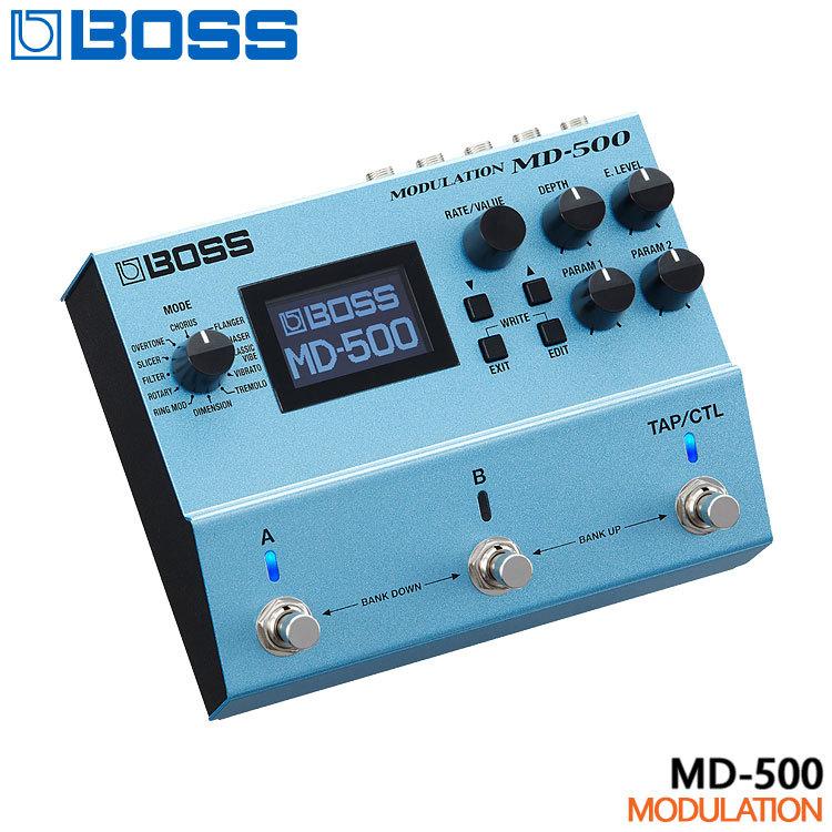 Boss MD-500 マルチ・モジュレーション BOSS（楽器、器材） BOSS モジュレーション MD-500 ボス