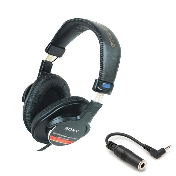 SONY モニターヘッドフォン MDR-CD900ST (L字ステレオミニ変換ケーブル