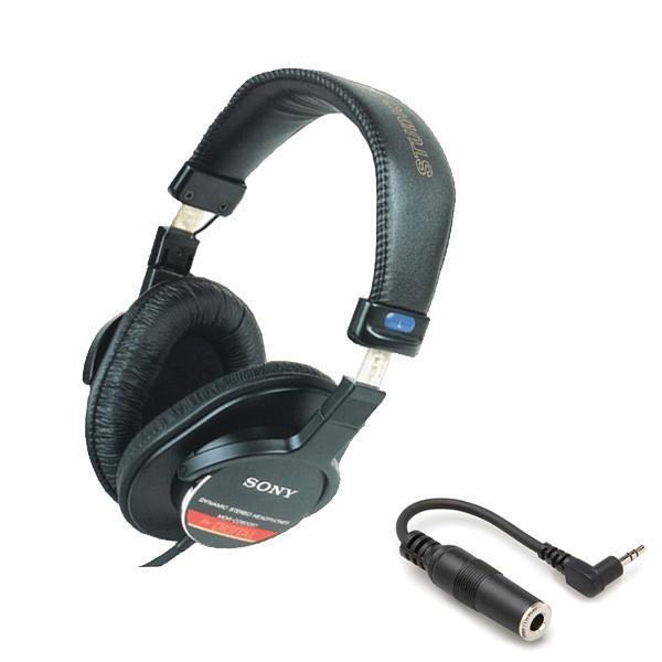 SONY　モニターヘッドフォン　MDR-CD900ST (L字ステレオミニ変換ケーブル付き)｜merry-net