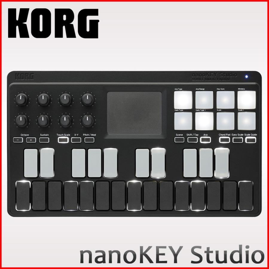 KORG コルグ ワイヤレス MIDIキーボード NANOKEY STUDIO