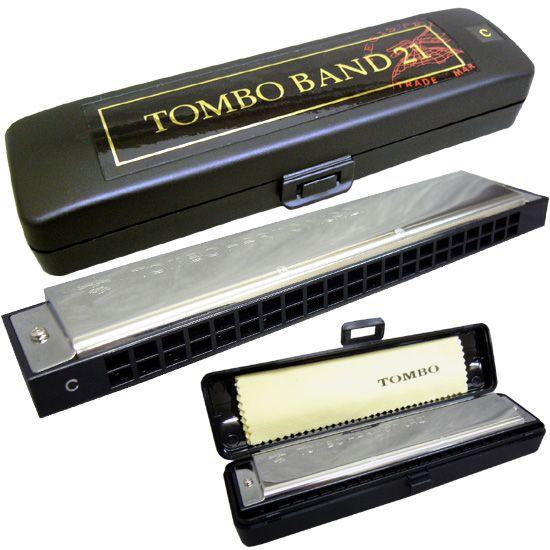 TOMBO（トンボ） ハーモニカ 複音ハーモニカ トンボ・バンド・21穴 NO